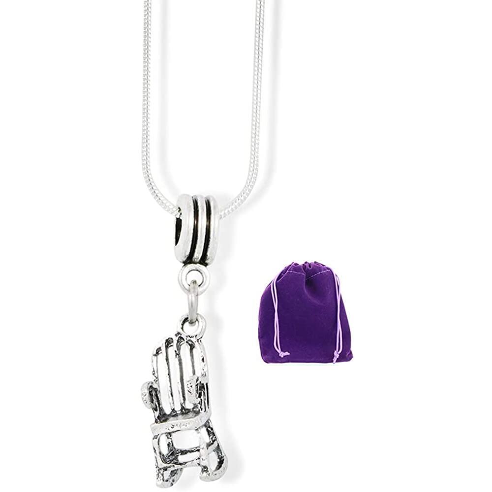 Rocking Chair Charm Snake Chain Necklace